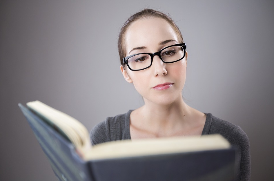 reading book